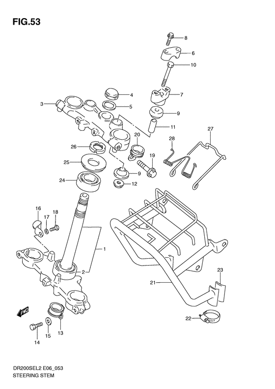Steering stem