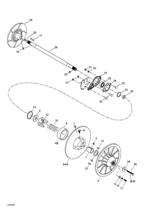 05- driven pulley