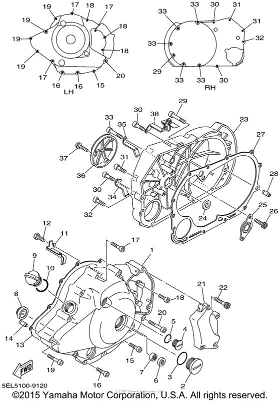 Crankcase cover