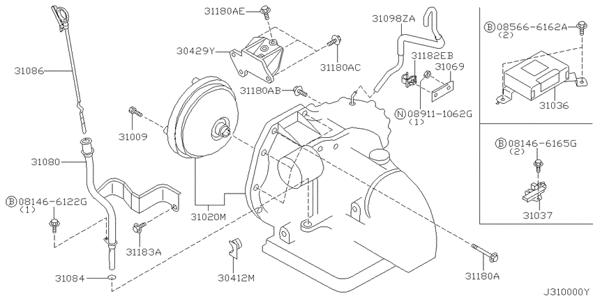 Auto transmission,transaxle & fitting