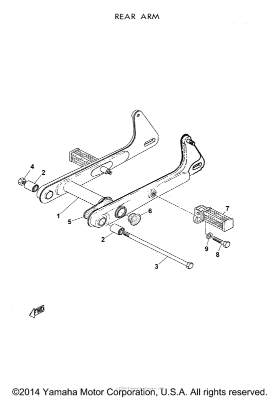 Rear arm - chain case