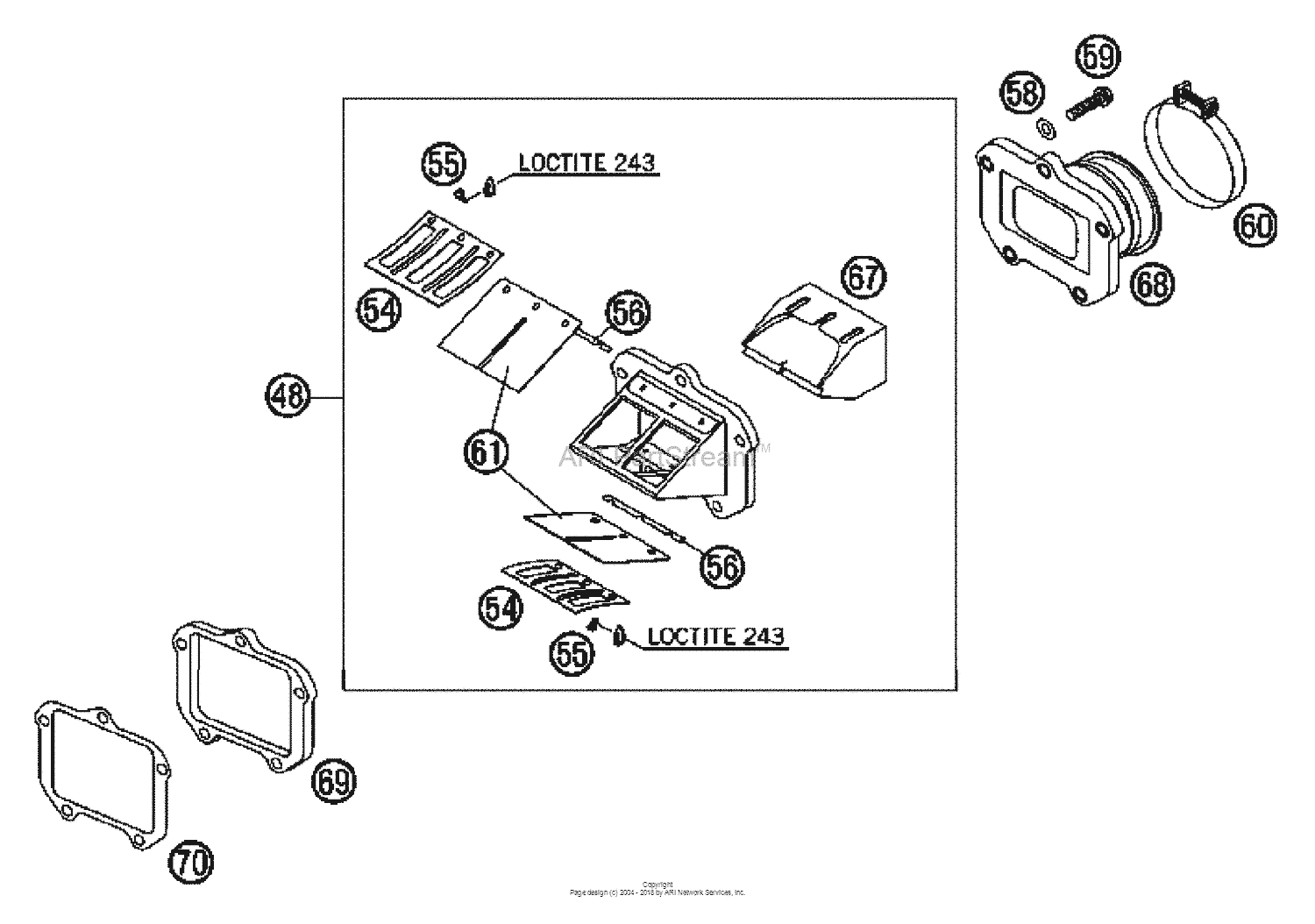 Reed Valve Case