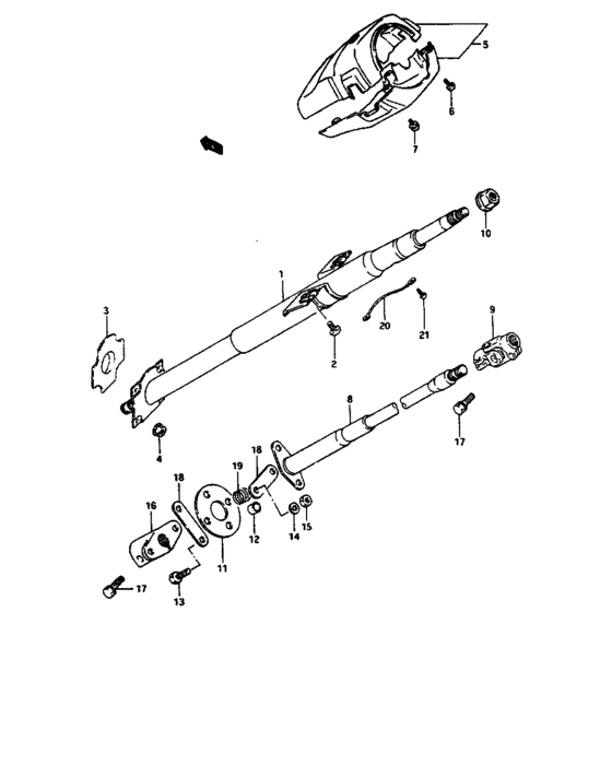 Steering shaft