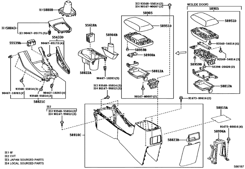 Console Box & Bracket