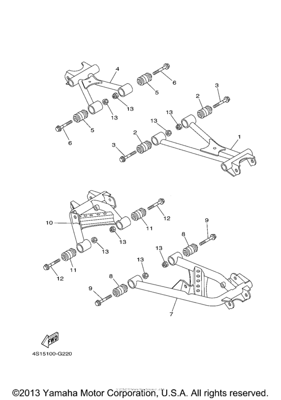 Rear arm & suspension