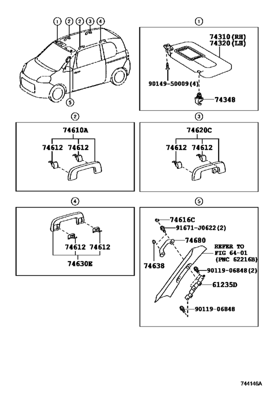 Armrest & Visor