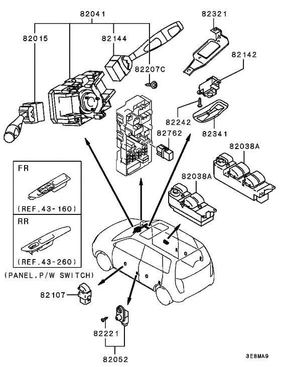 Switch & cigar lighter