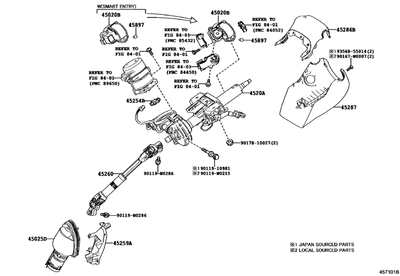 Steering Column & Shaft
