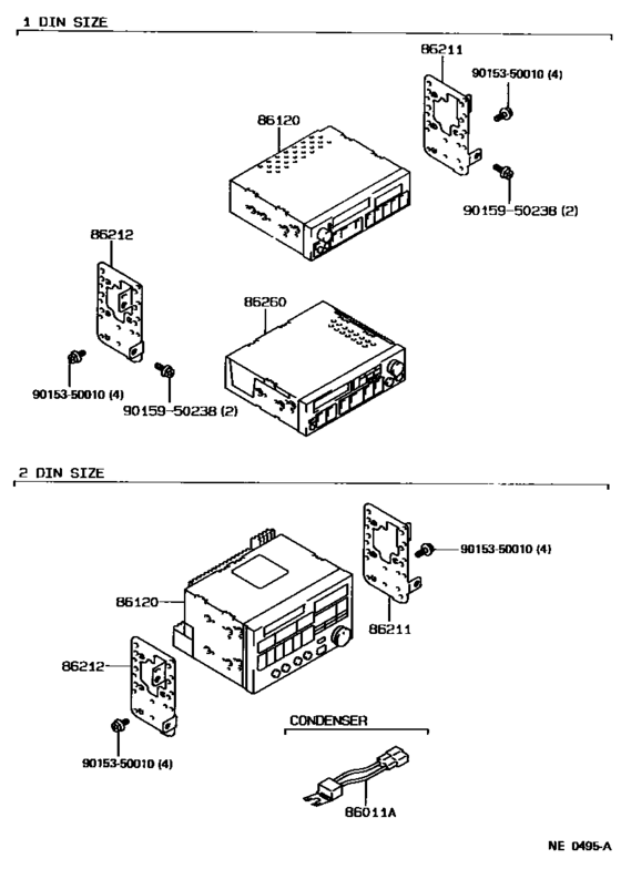 Radio Receiver & Amplifier & Condenser
