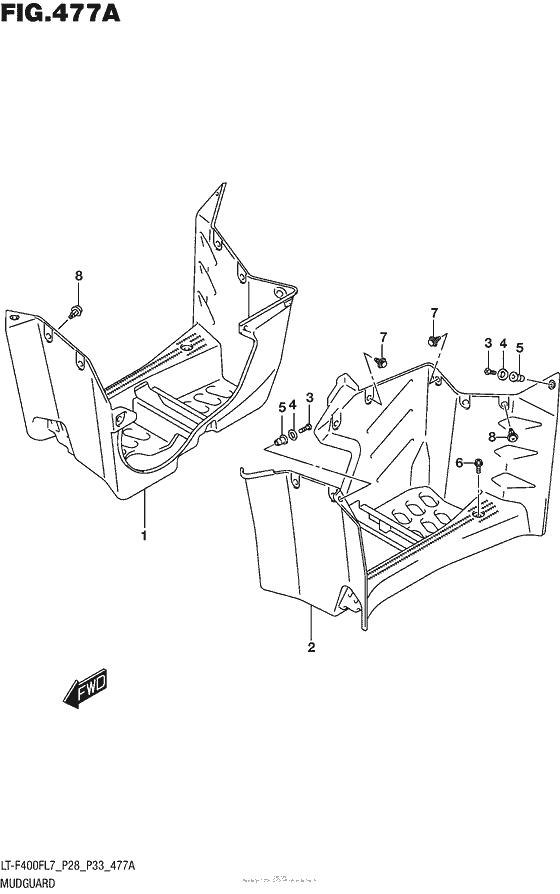 Mudguard (Lt-F400Fl7 P28)