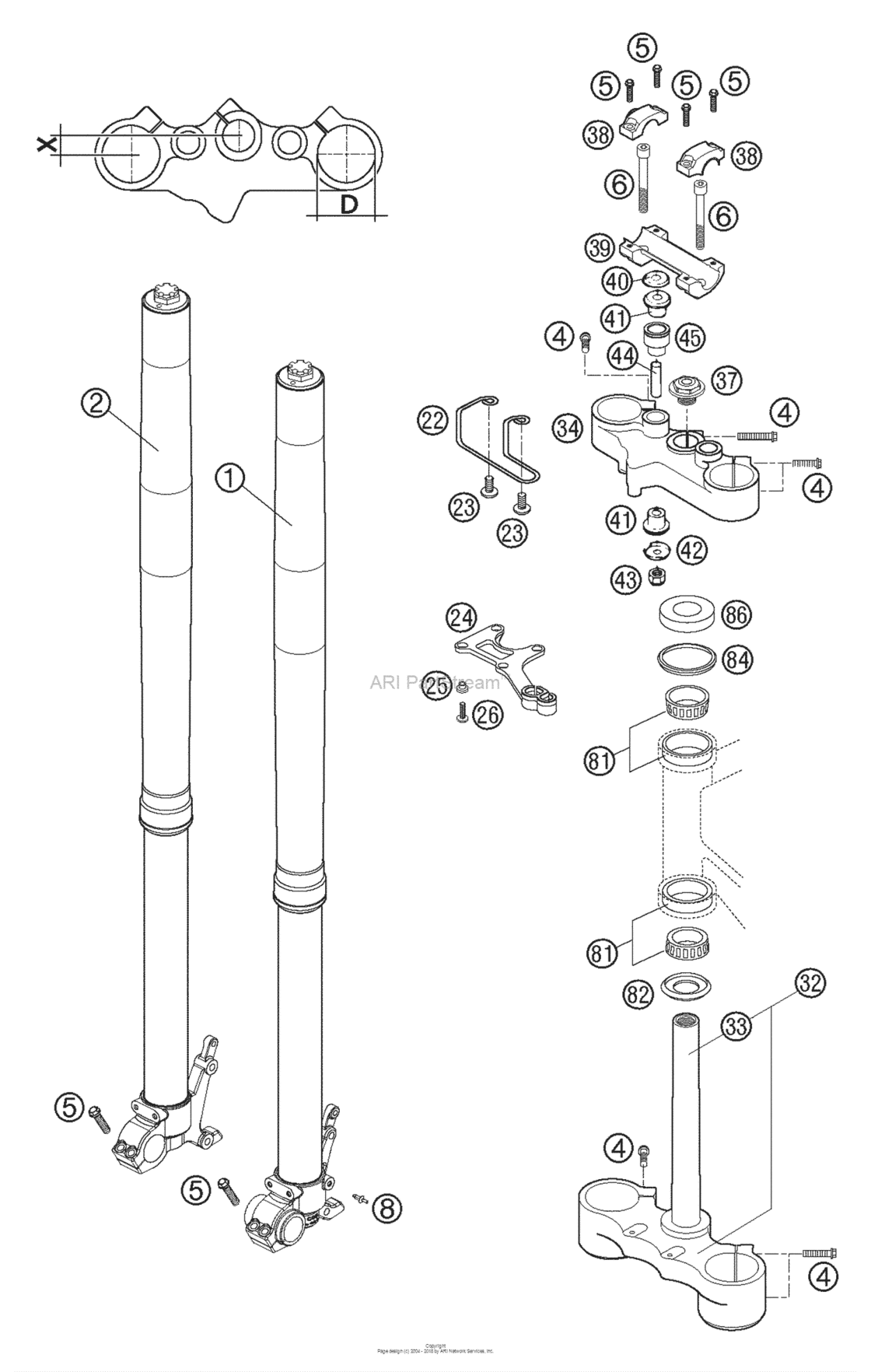 Front Fork Wp Usd 48