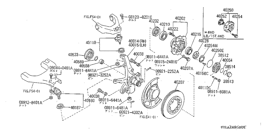 Front axle