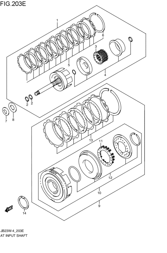 at - input shaft