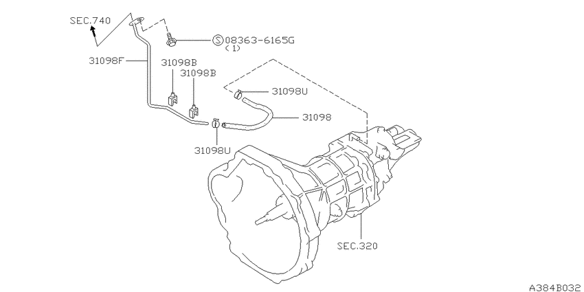 Breather piping     (for fr unit)