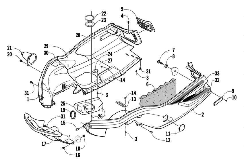 Belly Pan And Front Bumper Assembly