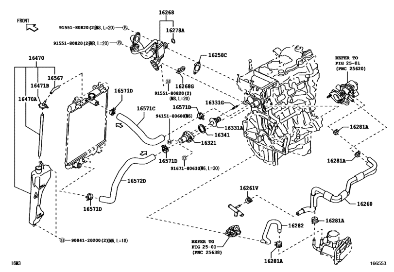 Radiator & Water Outlet