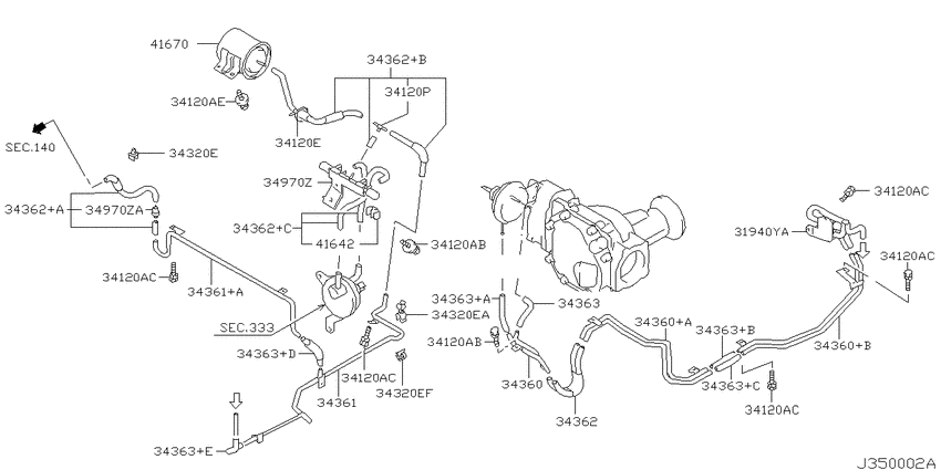 Transfer control parts