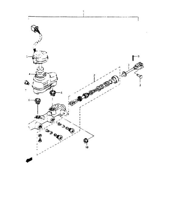 Brake master cylinder