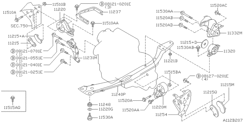 Engine & transmission   mounting