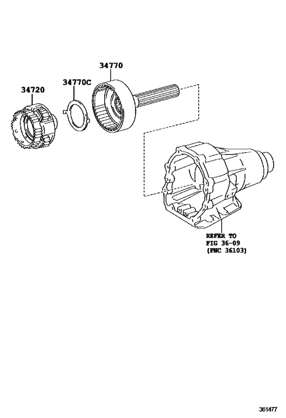 Front Drive Clutch & Gear