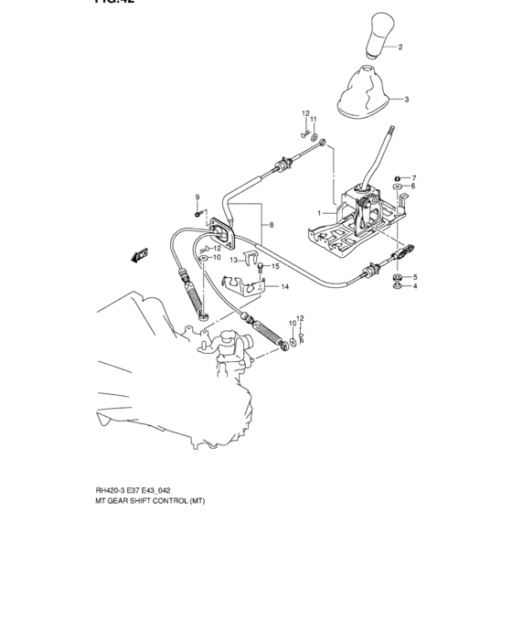 Mt gear shift control