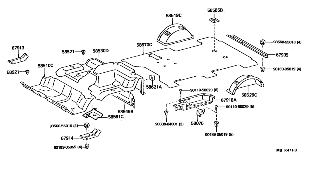 Floor Mat & Silencer Pad