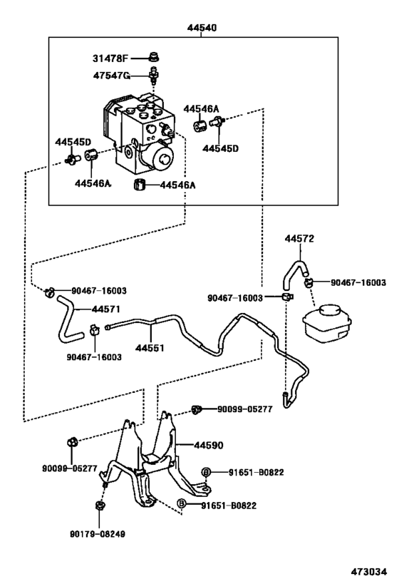 Brake Tube & Clamp