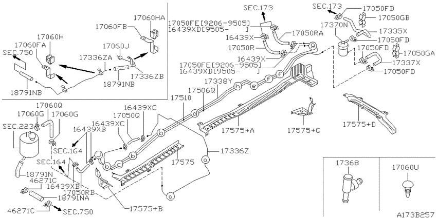Fuel piping