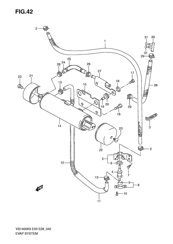 Evap system
