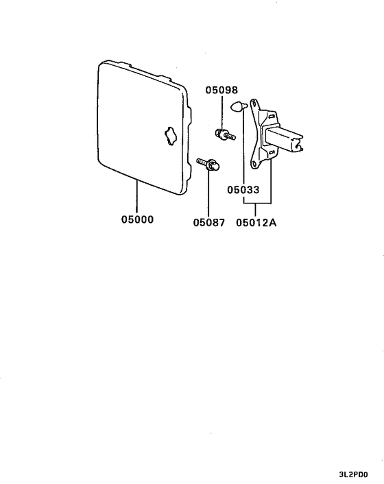 Fuel filler lid & lock