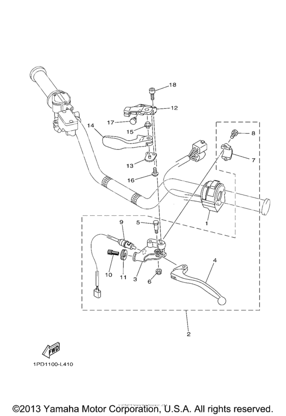 Handle switch & lever