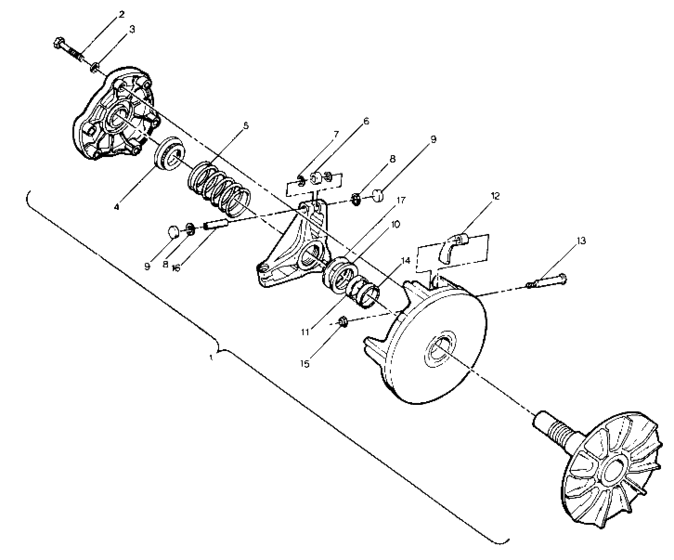 Drive clutch assembly