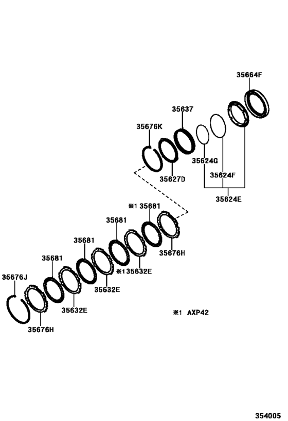 Brake No.3, 1St & Reverse Brake (Atm)