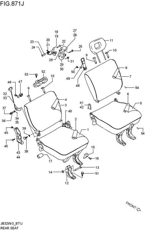 rear seat