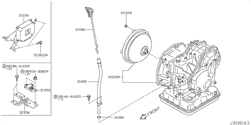 Auto transmission,transaxle & fitting