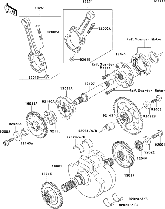 Crankshaft(a2h/a3h)