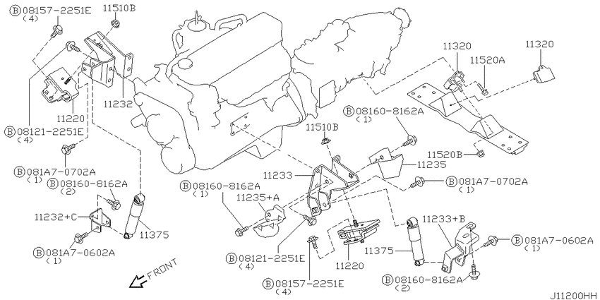 Engine & transmission   mounting