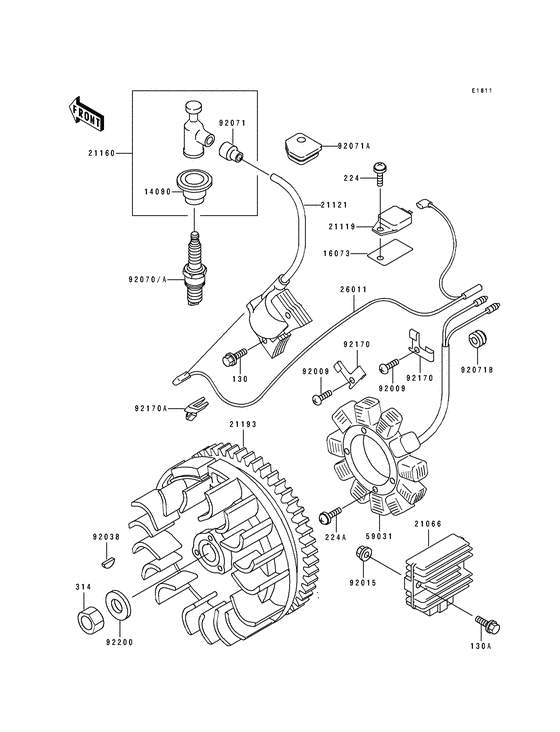 Generator/ignition coil