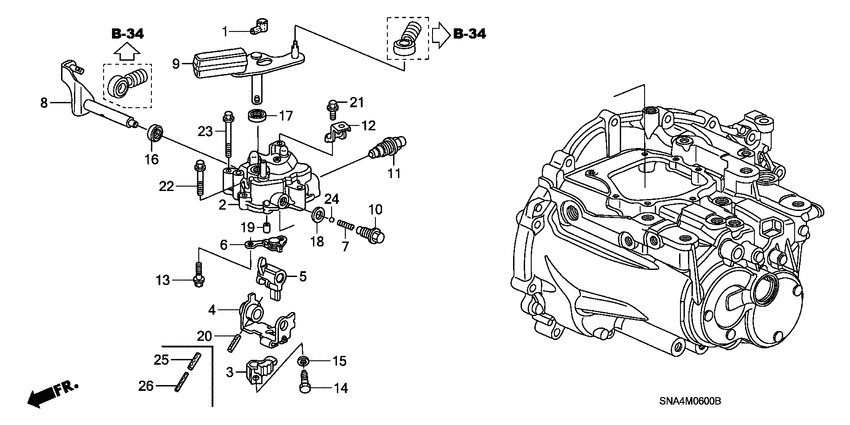 Shift arm/shift lever