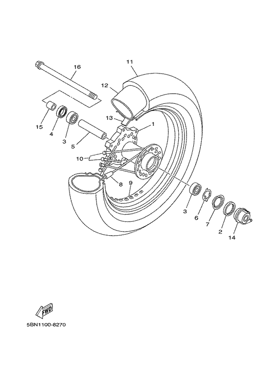 Front wheel