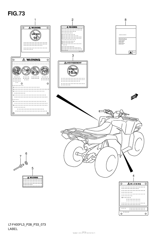 Label (Lt-F400Fzl3 P28)