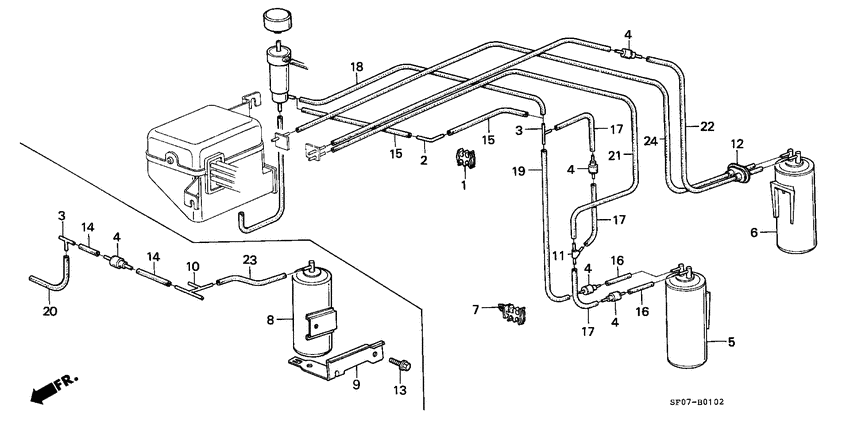 Surge tank/storage tank