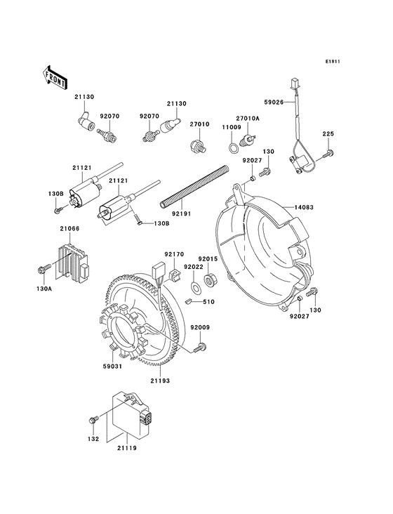 Generator/ignition coil