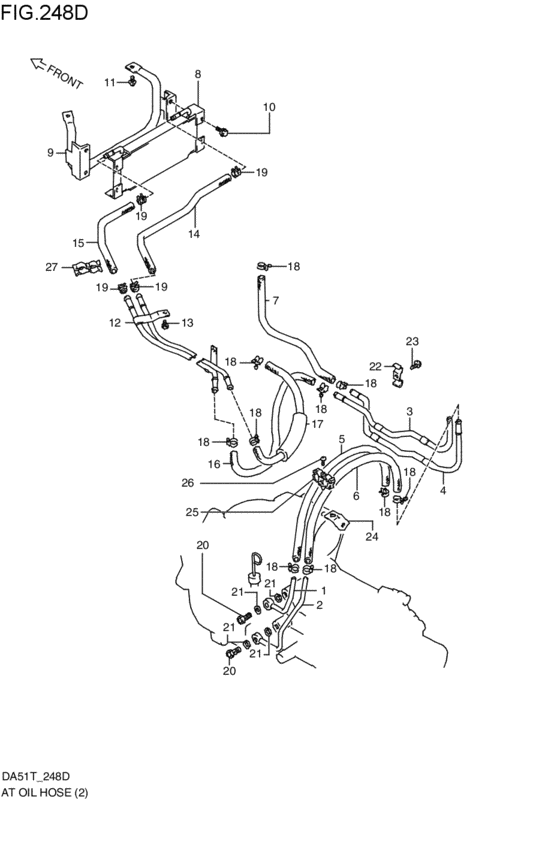 at - oil hose