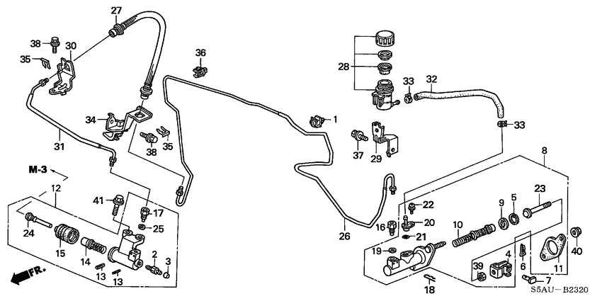 Clutch master cylinder
