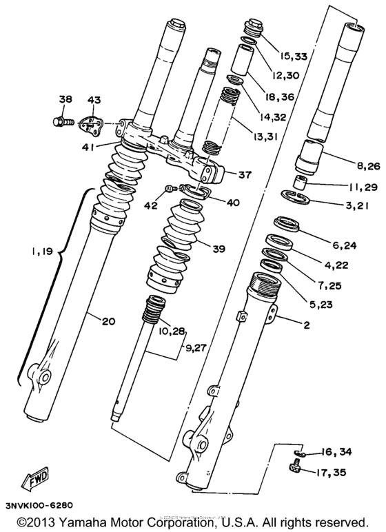 Front fork