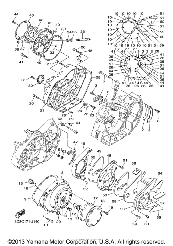 Crankcase cover