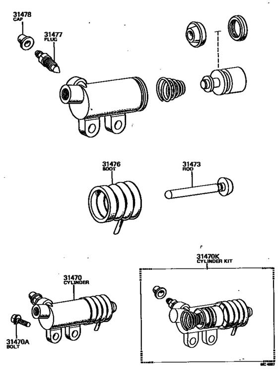 Clutch Release Cylinder