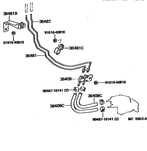 Transfer Vacuum Piping
