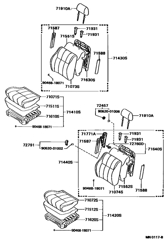 Seat & Seat Track